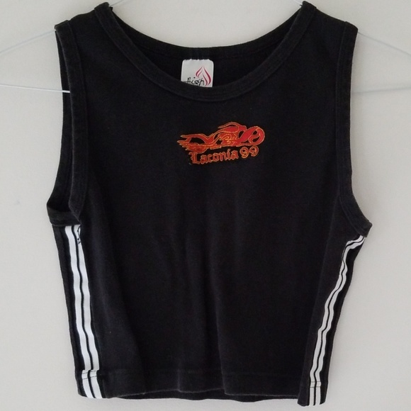 High Fever Black Tank Top Laconia 1999 T-Shirt Vtg - Picture 2 of 8